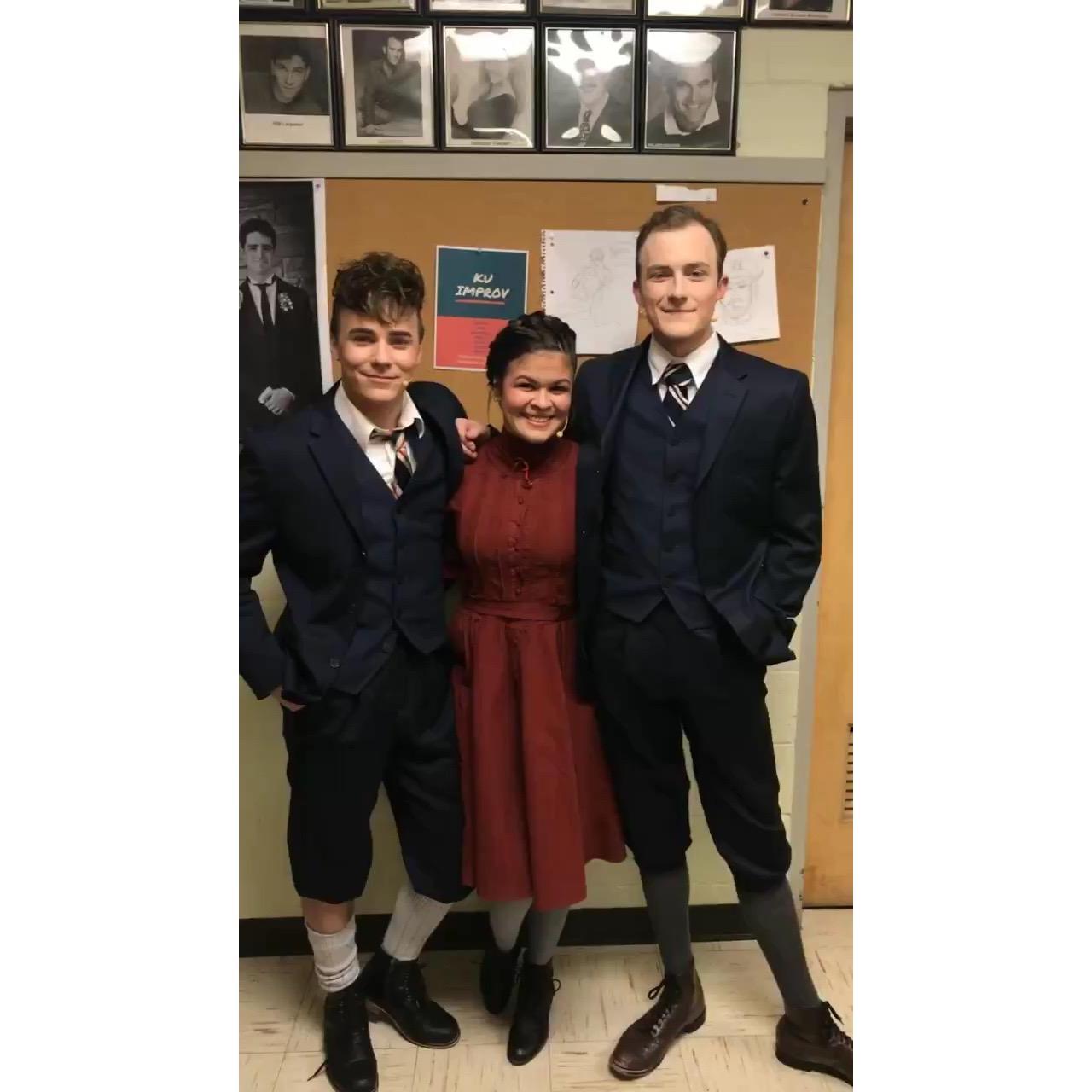 We met as theatre majors at the University of Kansas, Spring Awakening was the last show we did together! - May 2018