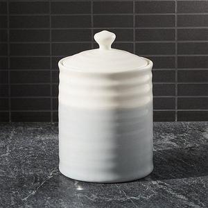 Grey Dip Medium Kitchen Canister