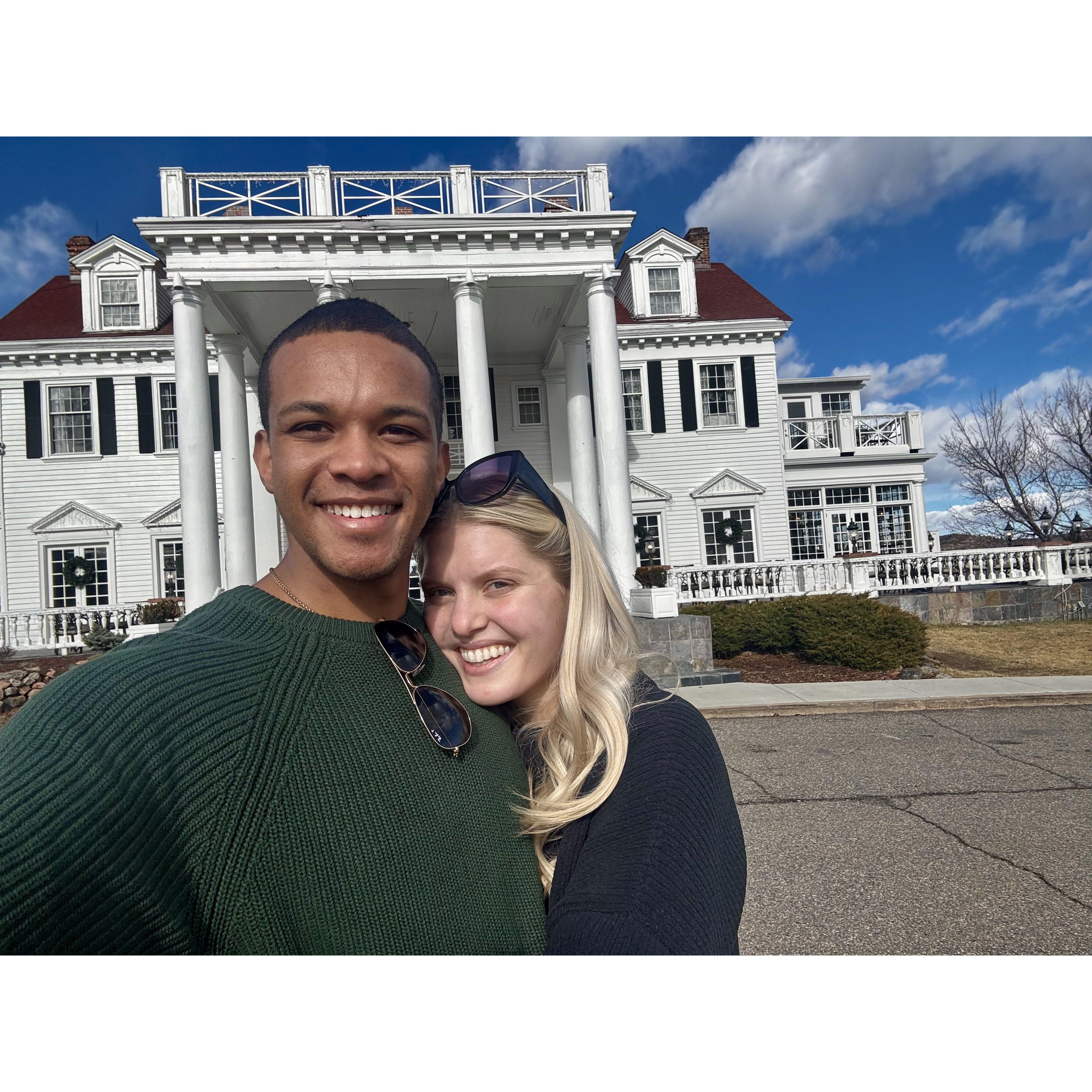 Touring our wedding venue and the smiles that never left our faces after realizing “this is the place we’re going to get married at!!!!”
