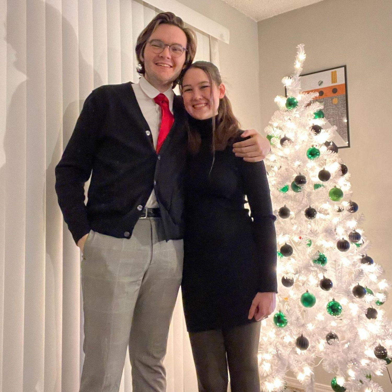 First official "fancy" dinner together!