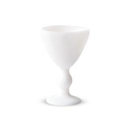 Resin Kiddush Cup by Tina Frey: White