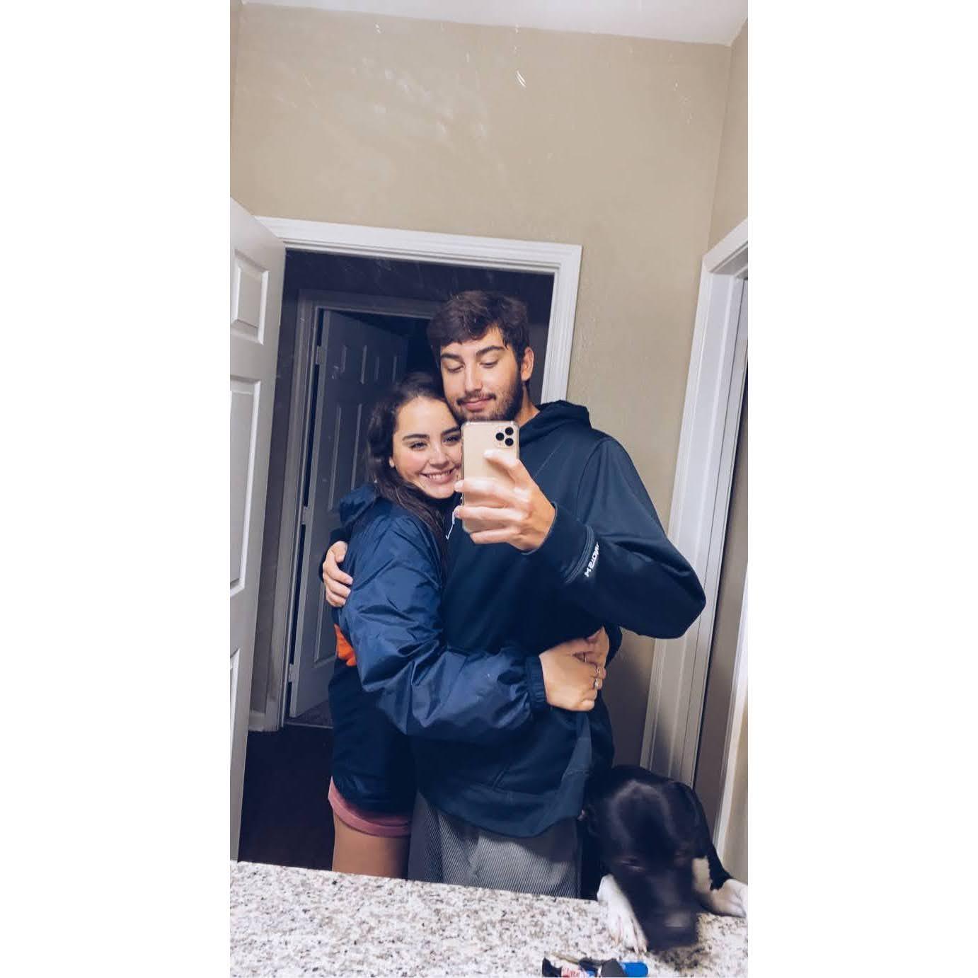 One of our first pictures together!