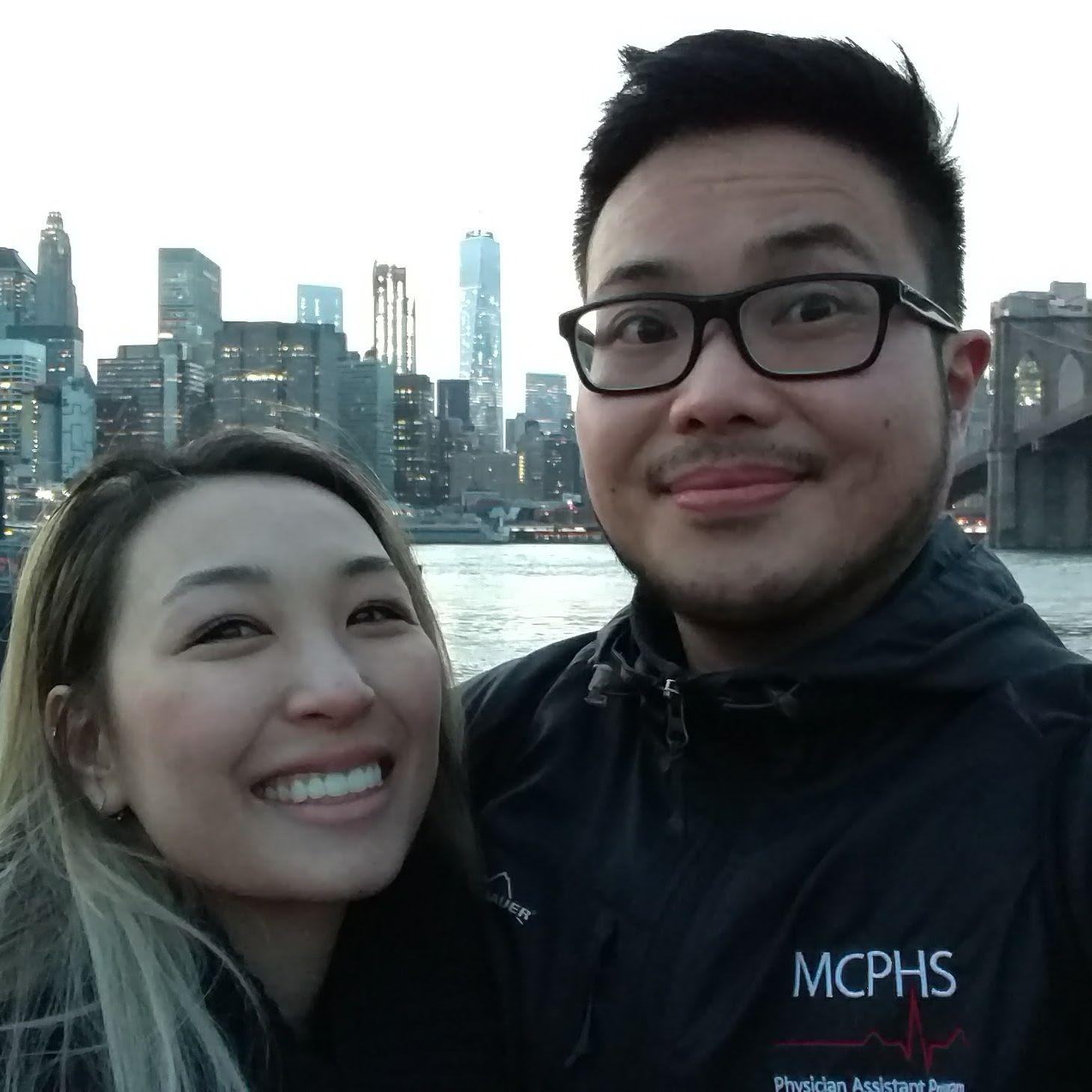 We took the bus from Boston to NYC for Wa's birthday 3-22-2017
