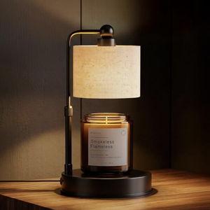 Candle Warmer Lamp - flaxen