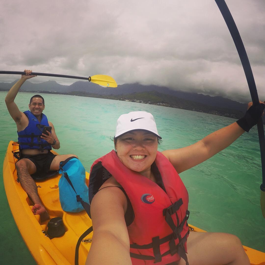 Kayaking to Kaneohe Sandbar!