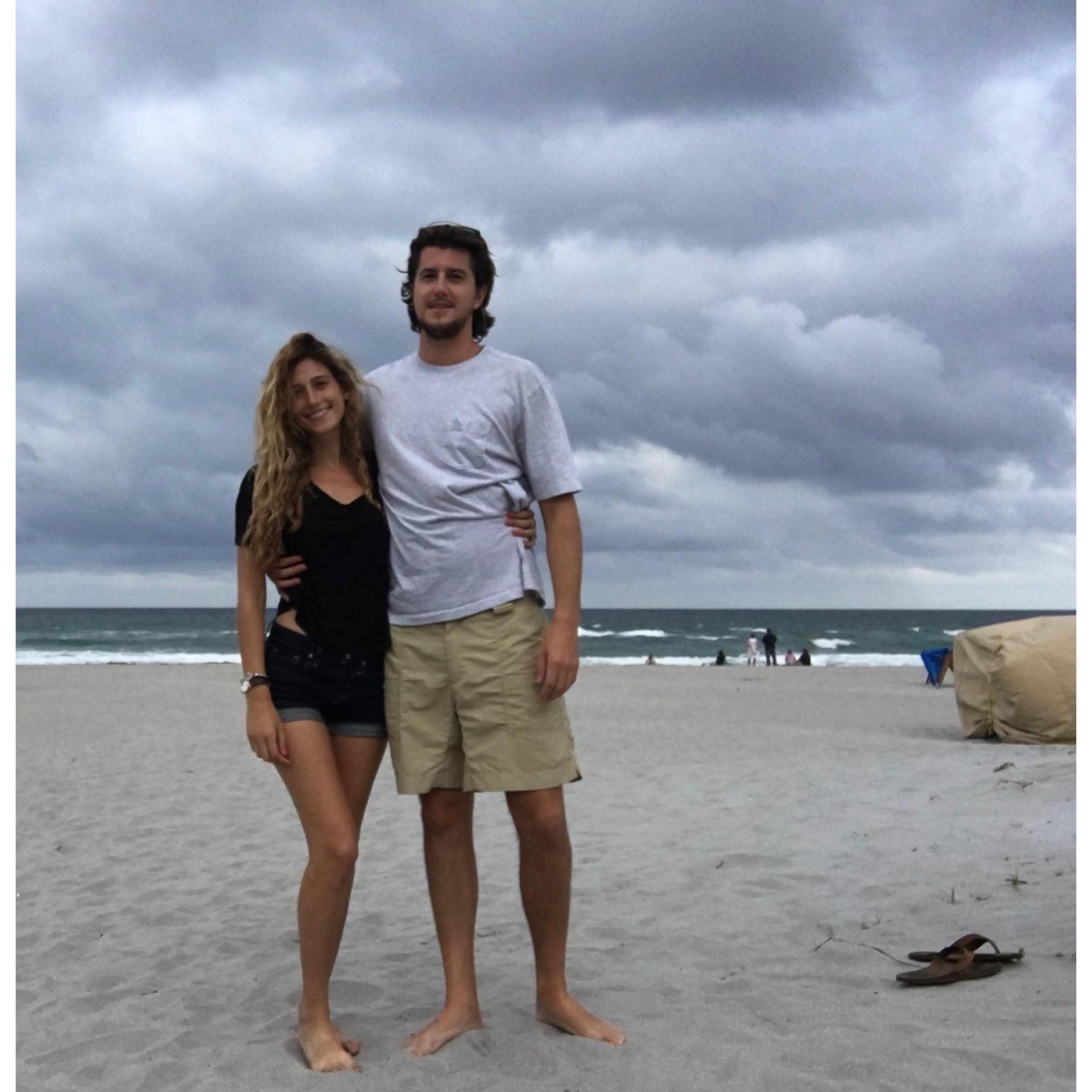 Walking the beach 2016