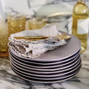 The Jasper Portuguese Stoneware Dinner Plates, Set of 4