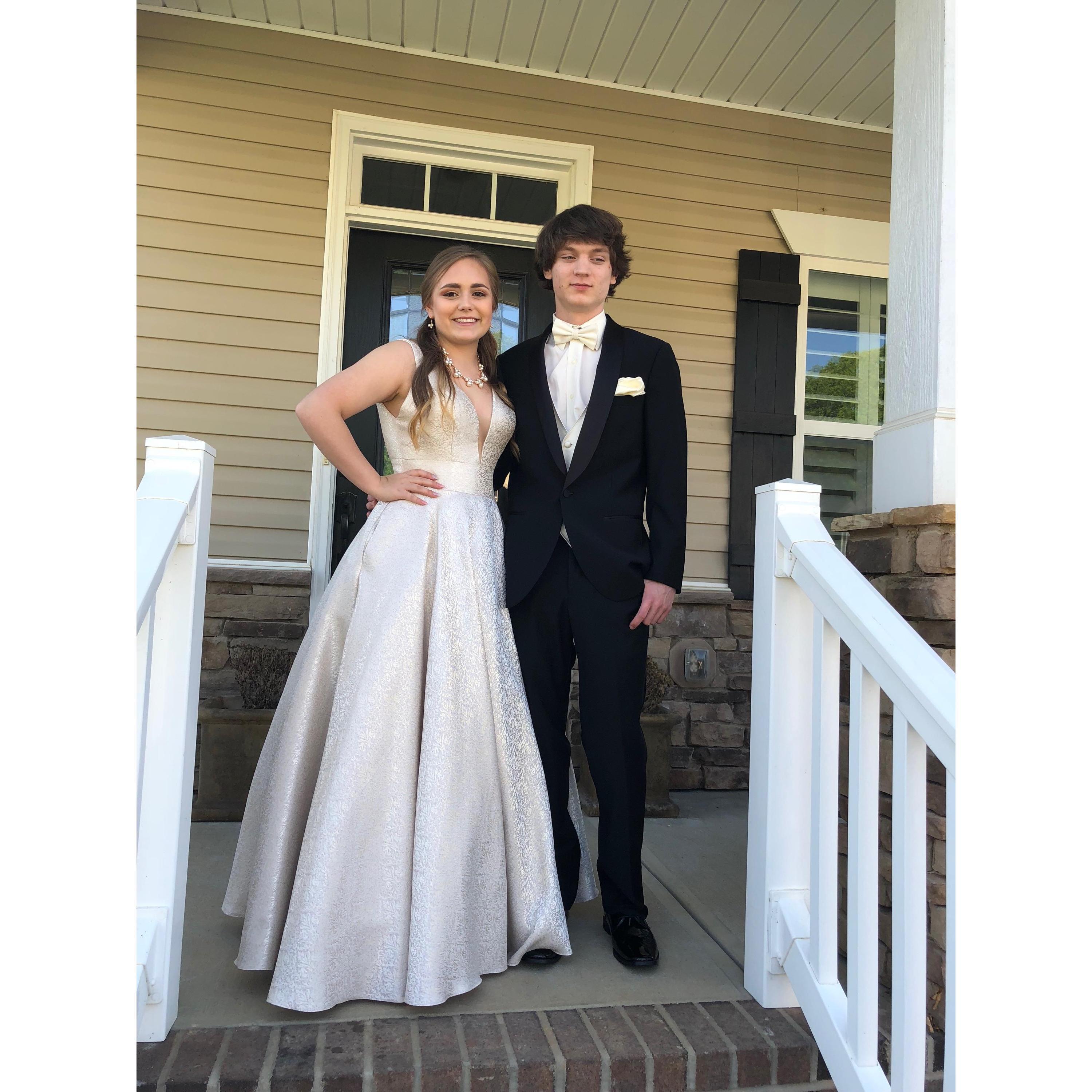 Prom together! April 28, 2018