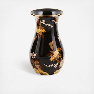 Wild Rose Brown Stainless Steel Tall Vase