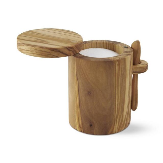 Olivewood Salt Box