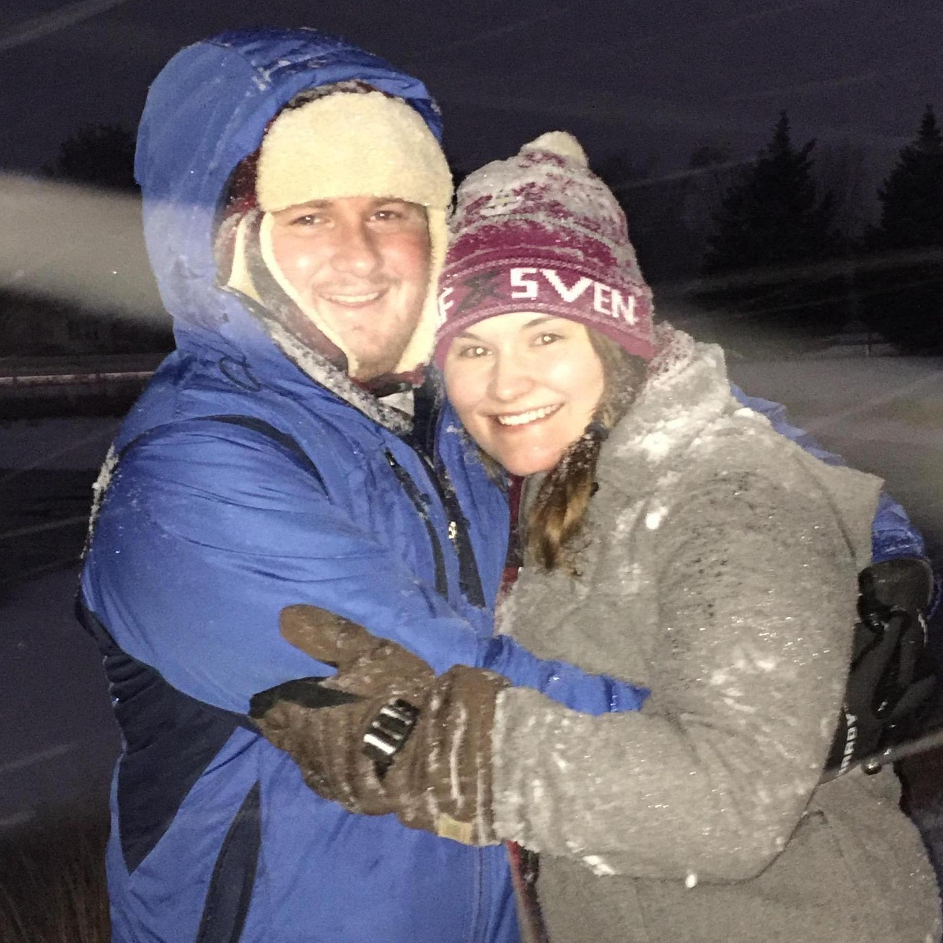 For those cold, snowy evenings together.