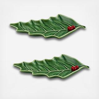 Holly Leaf, Set of 2