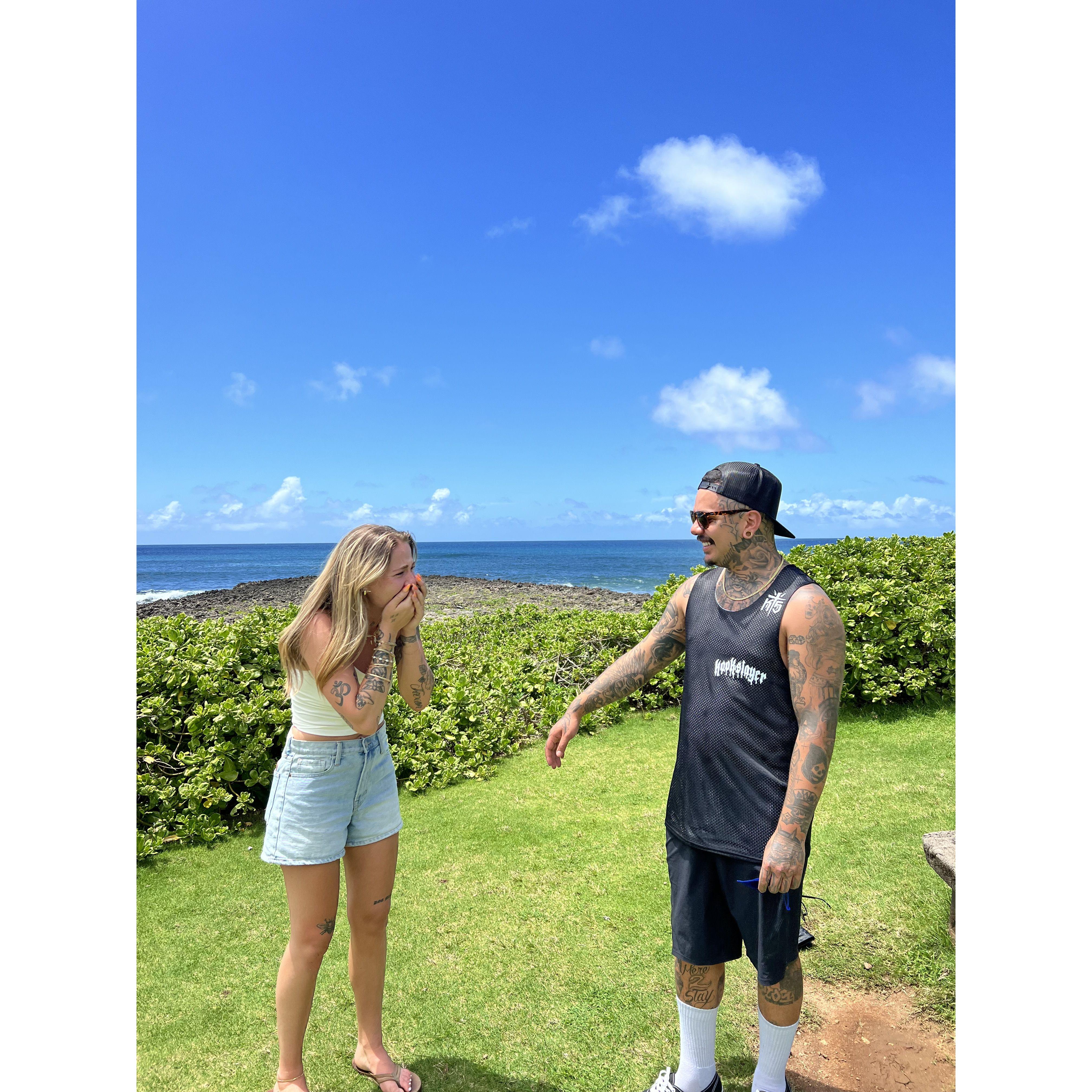 still in shock post-proposal