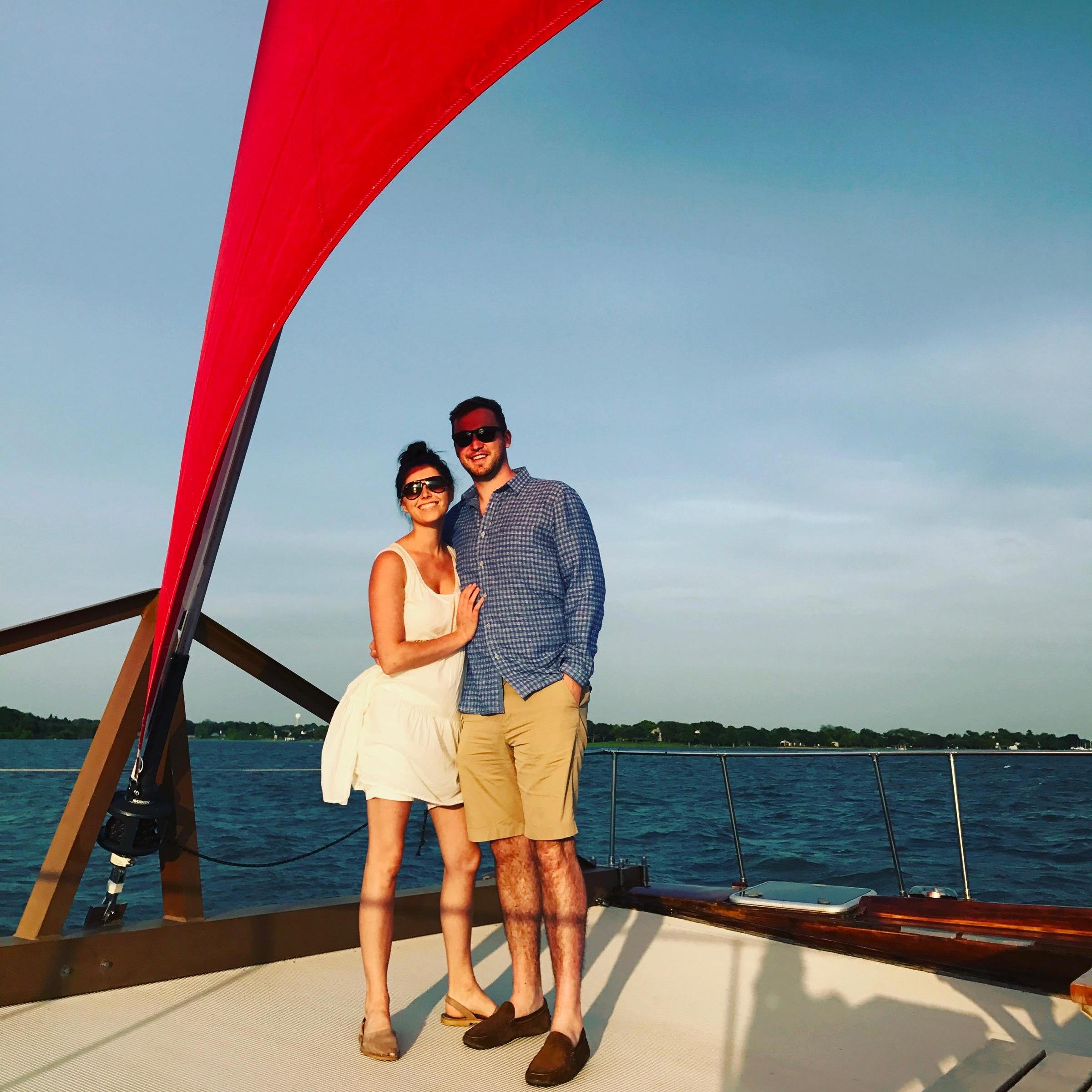 Lake Sailing in Texas