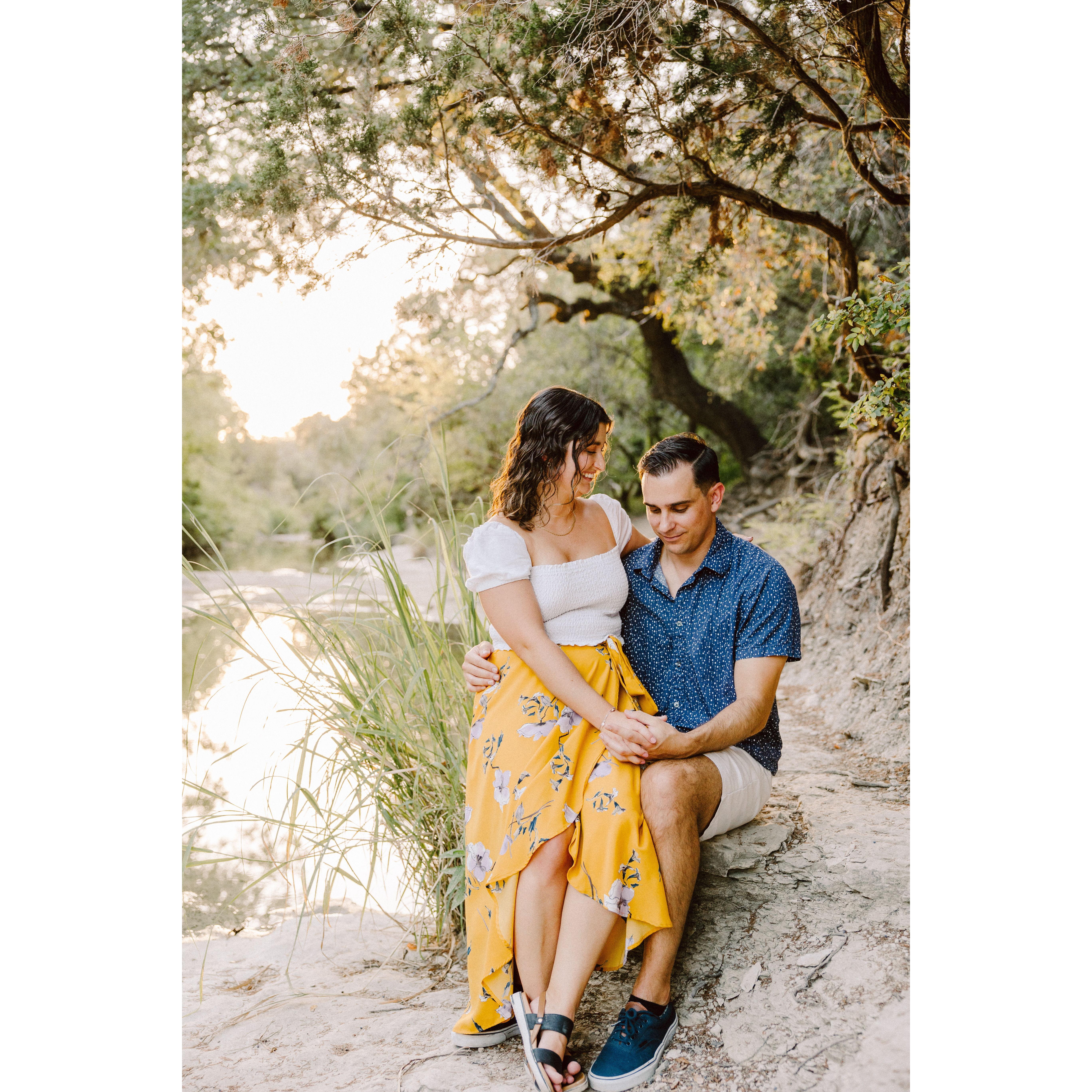Ending with the cheesy engagement photos