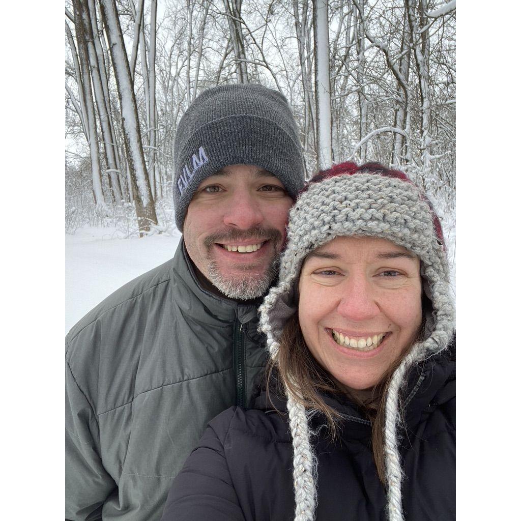 Snowshoeing