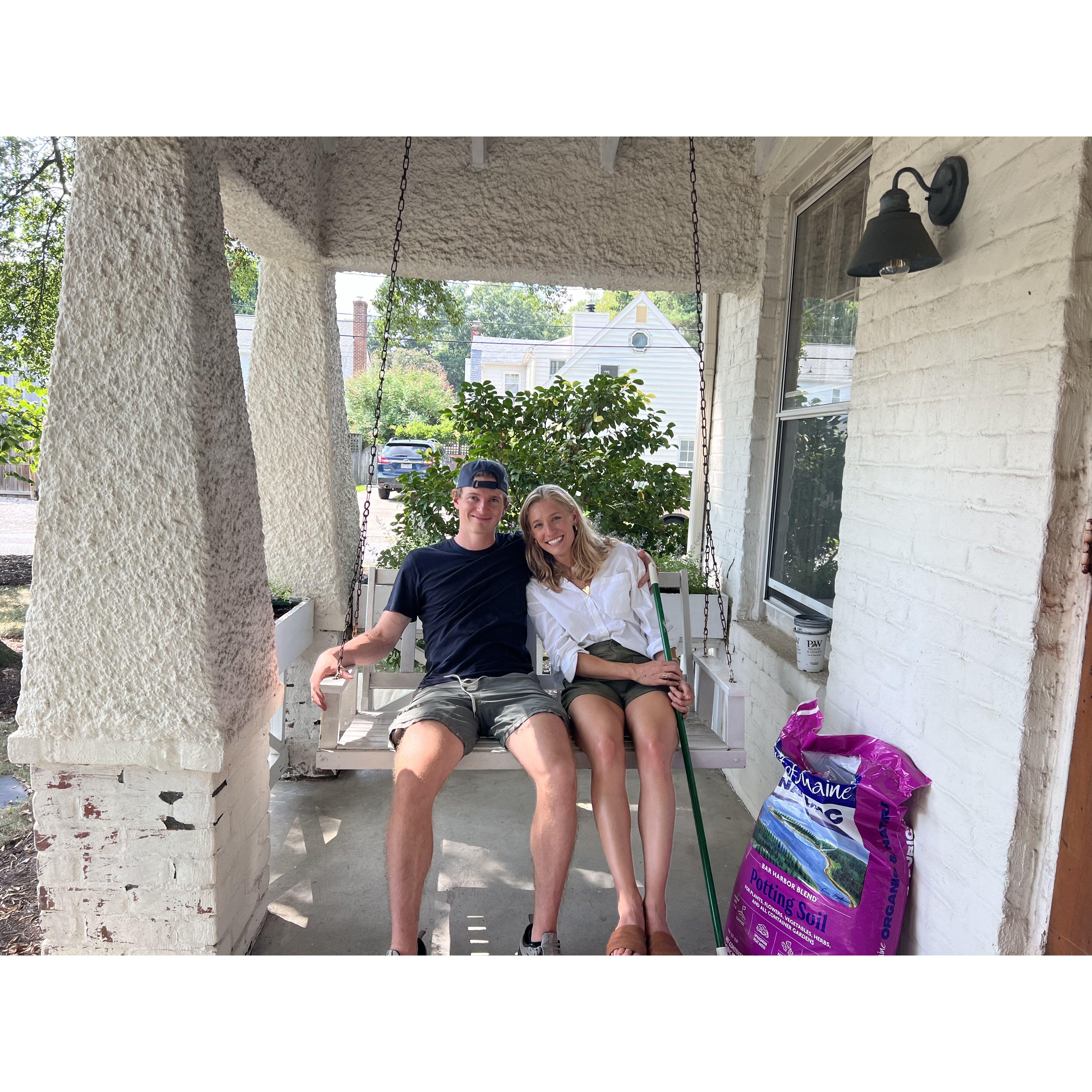 They're thrilled to now live in Richmond, VA