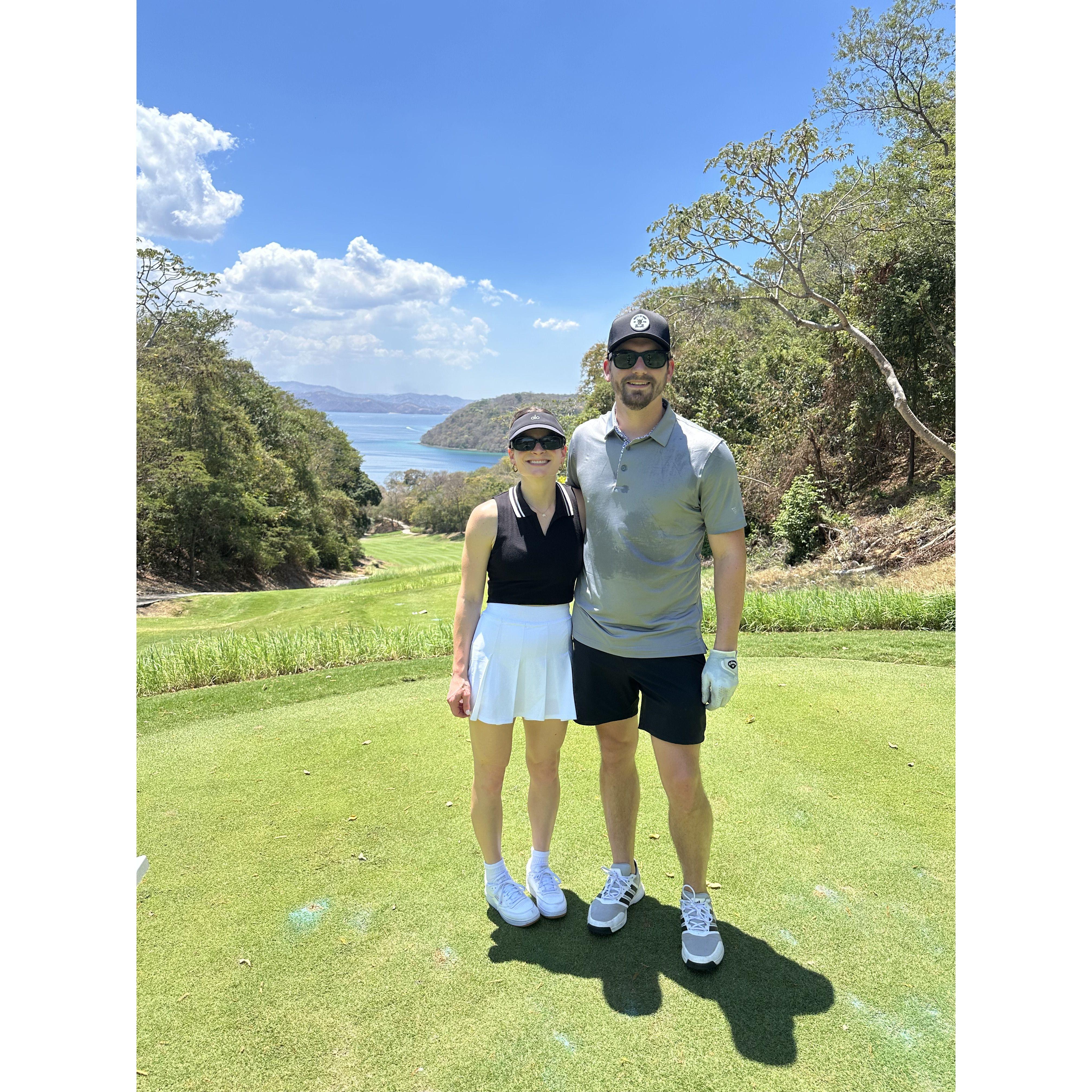 Golfing in Costa Rica at Peninsula Papagayo!