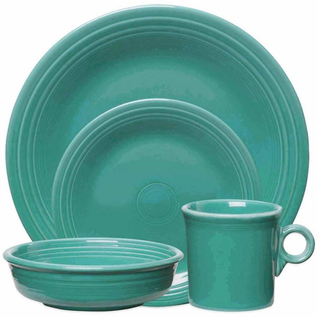 Fiesta® 4-Piece Place Setting in Turquoise