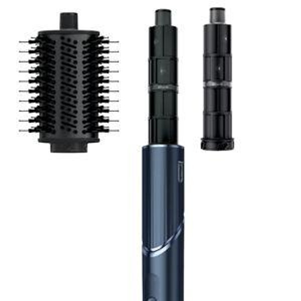 Shark - FlexStyle Air Styling & Drying System, Powerful Hair Blow Dryer and Multi-Styler - Straight & Wavy Hair - Indigo Rush