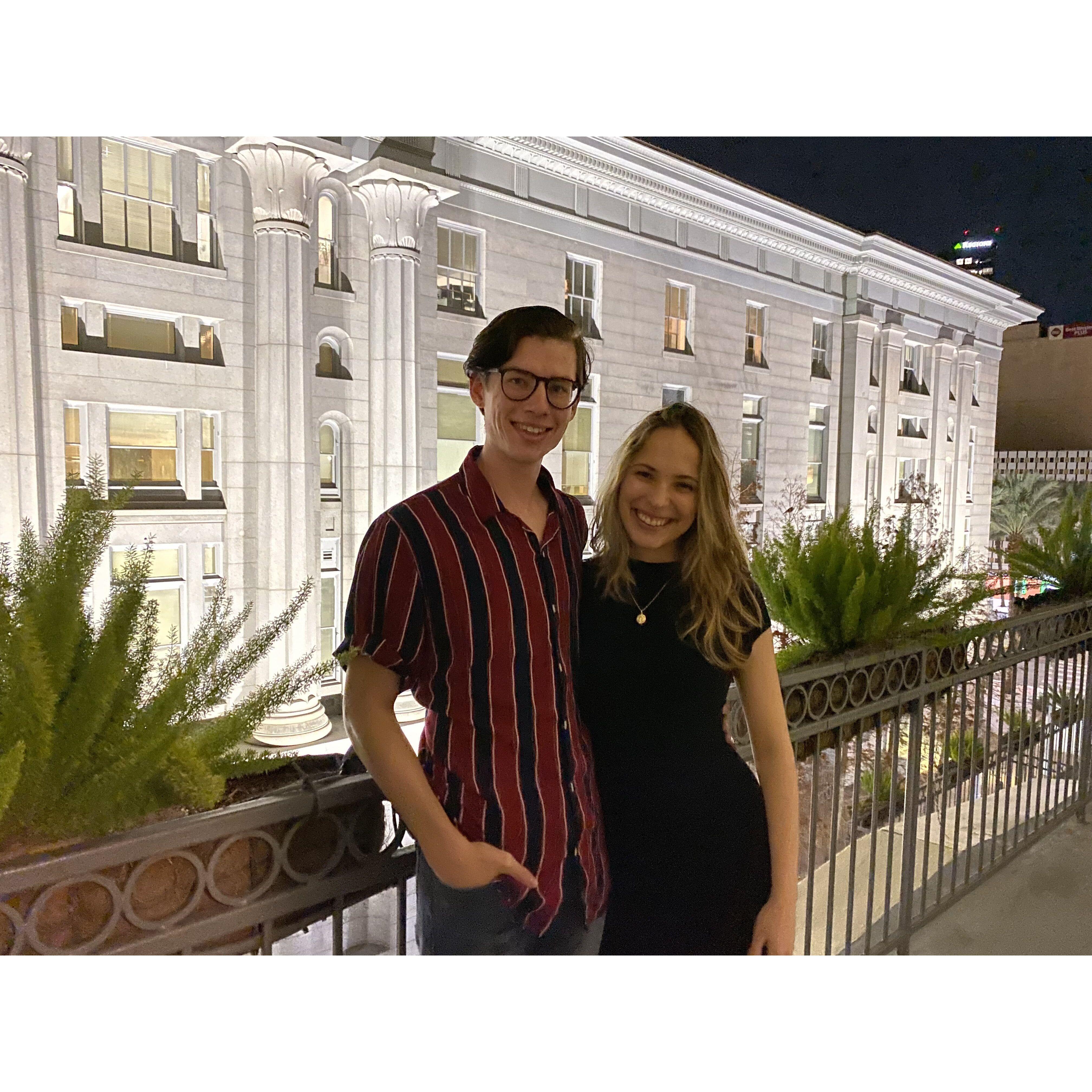 Officially a couple. New Orleans '21