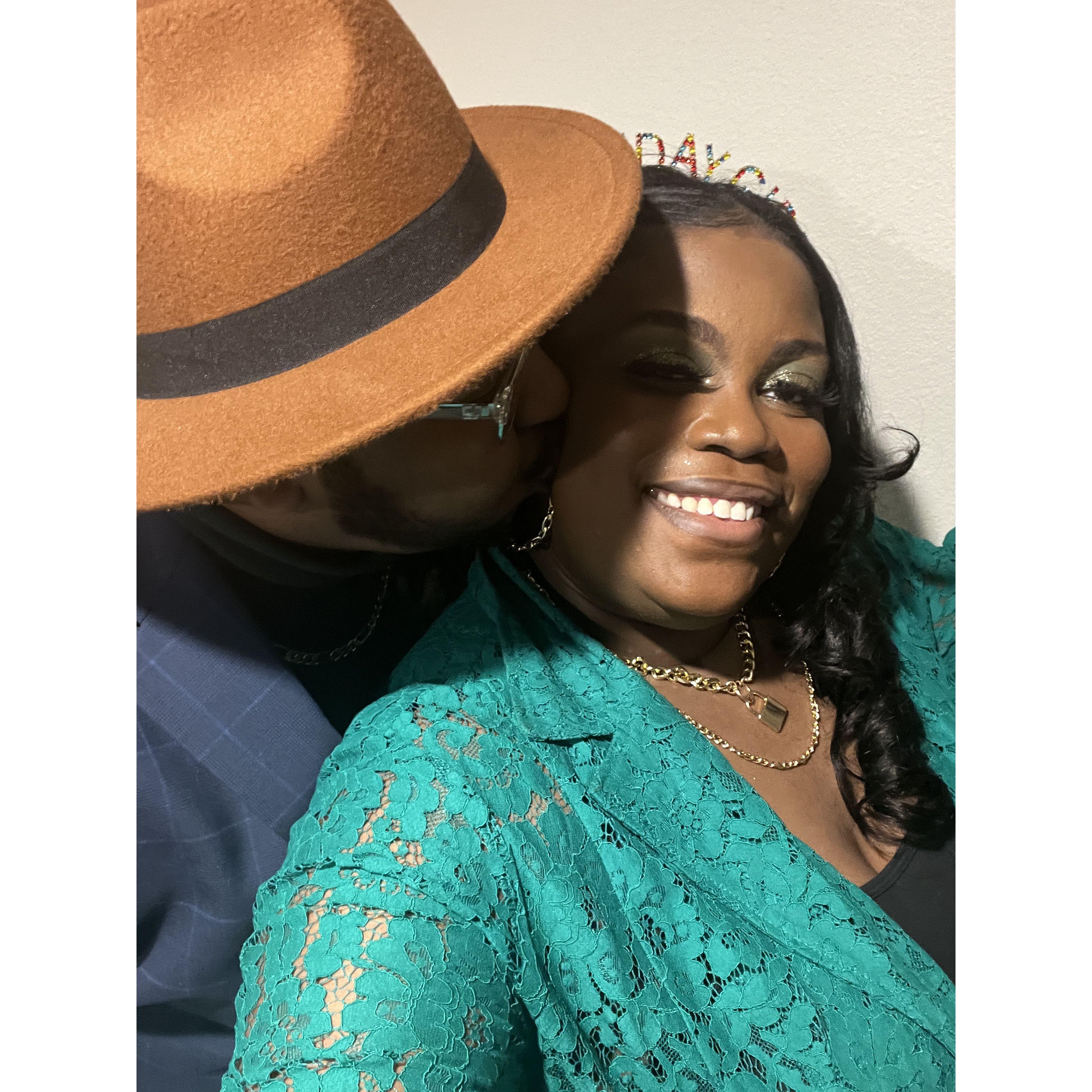 Celebrating Jessica's birthday