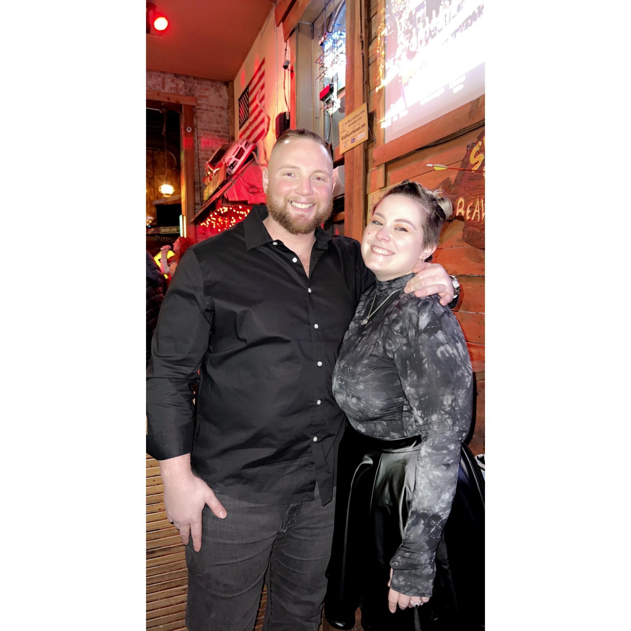 Lookin' good for a night out.