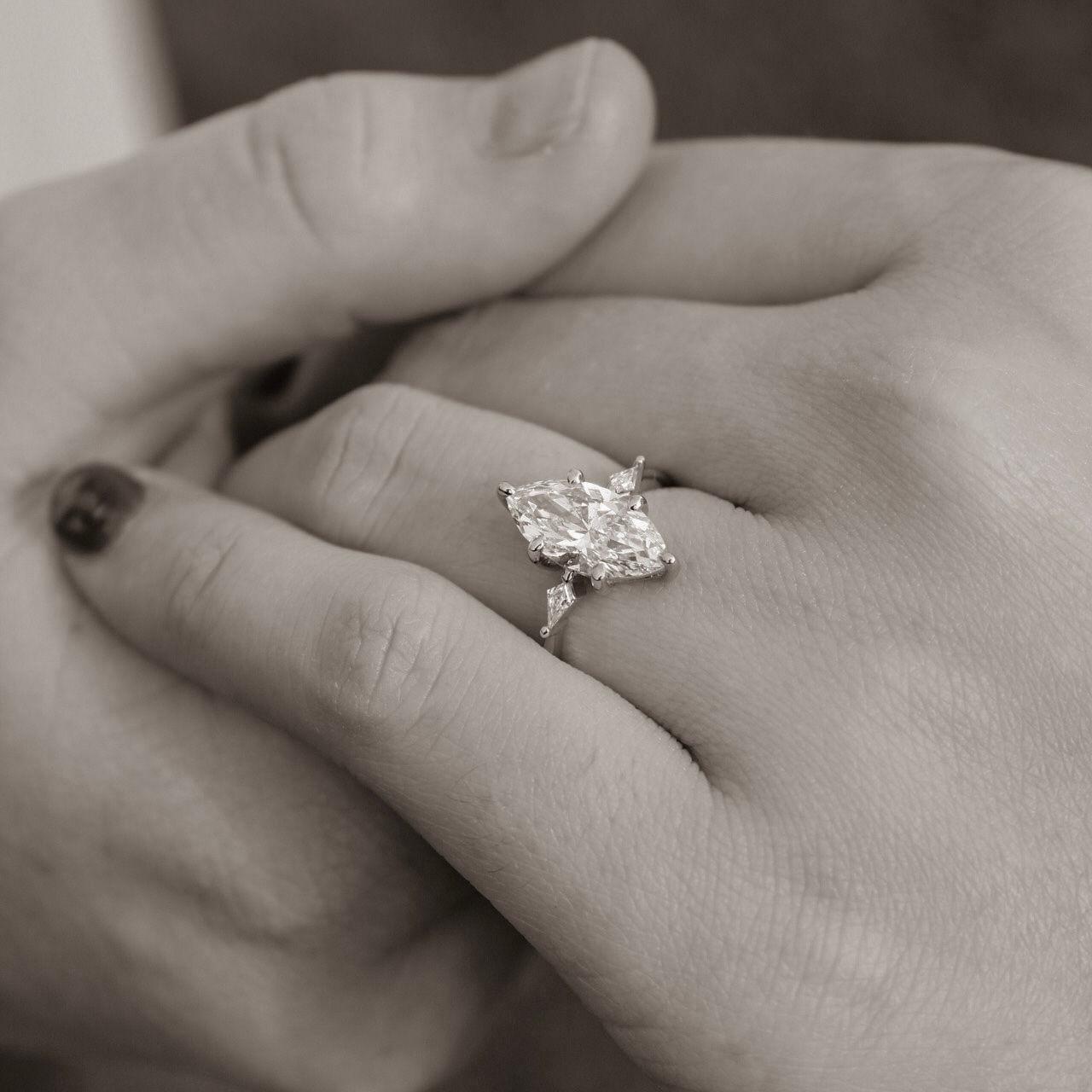 Abby's engagement ring. Shyloh did a great job ;)