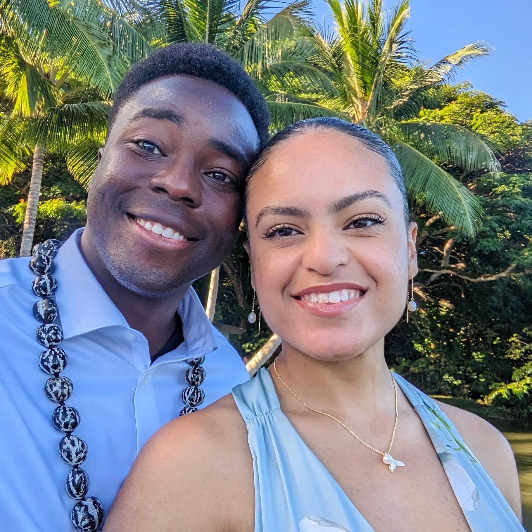 Louis and Lauren's wedding in Hawaii