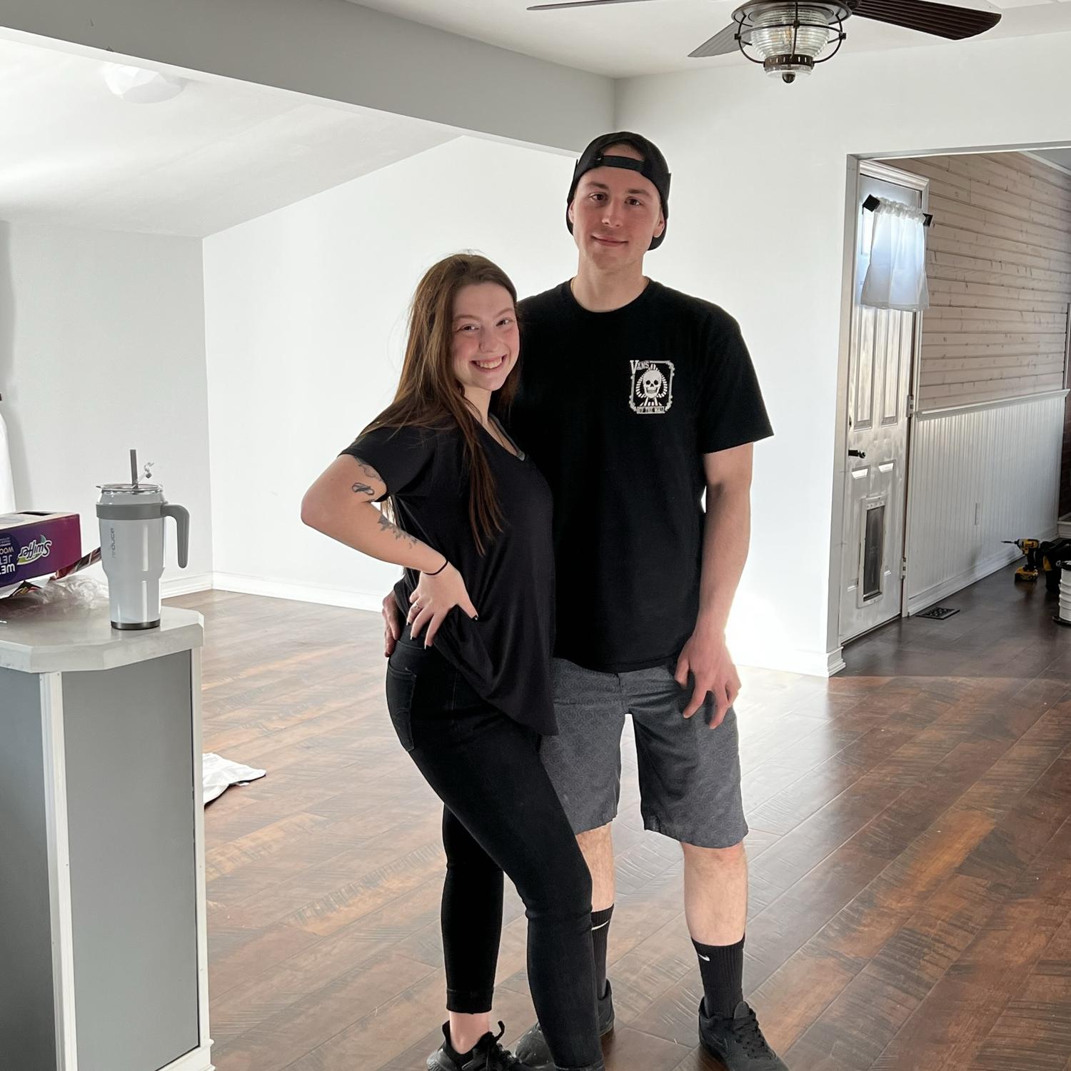 First day in our home🏠