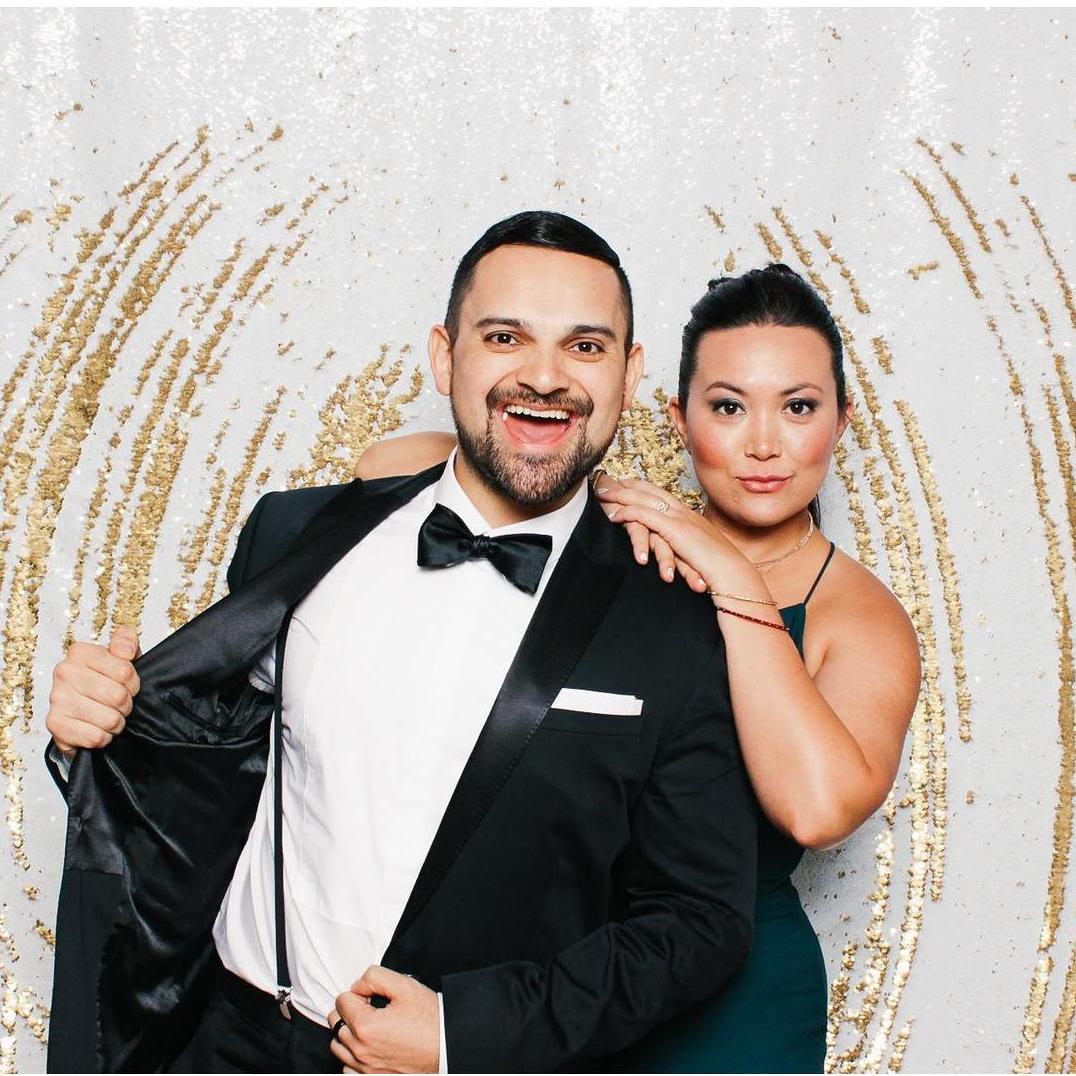 Basically a preview of our big night! We love dressing up and having a good time!