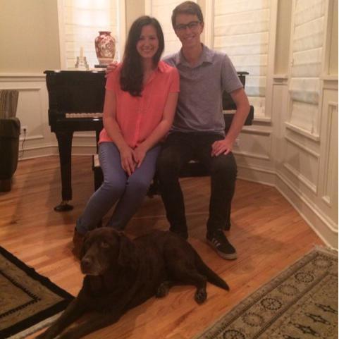 As Chelsea and Peter's relationship grew, so did their love for Chelsea's childhood dog, Stella.