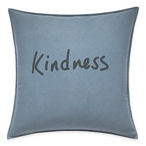 ED Ellen DeGeneres™ Kindness Throw Pillow in Chambray Blue