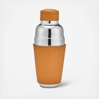 Traditional Leather Wrapped Cocktail Shaker