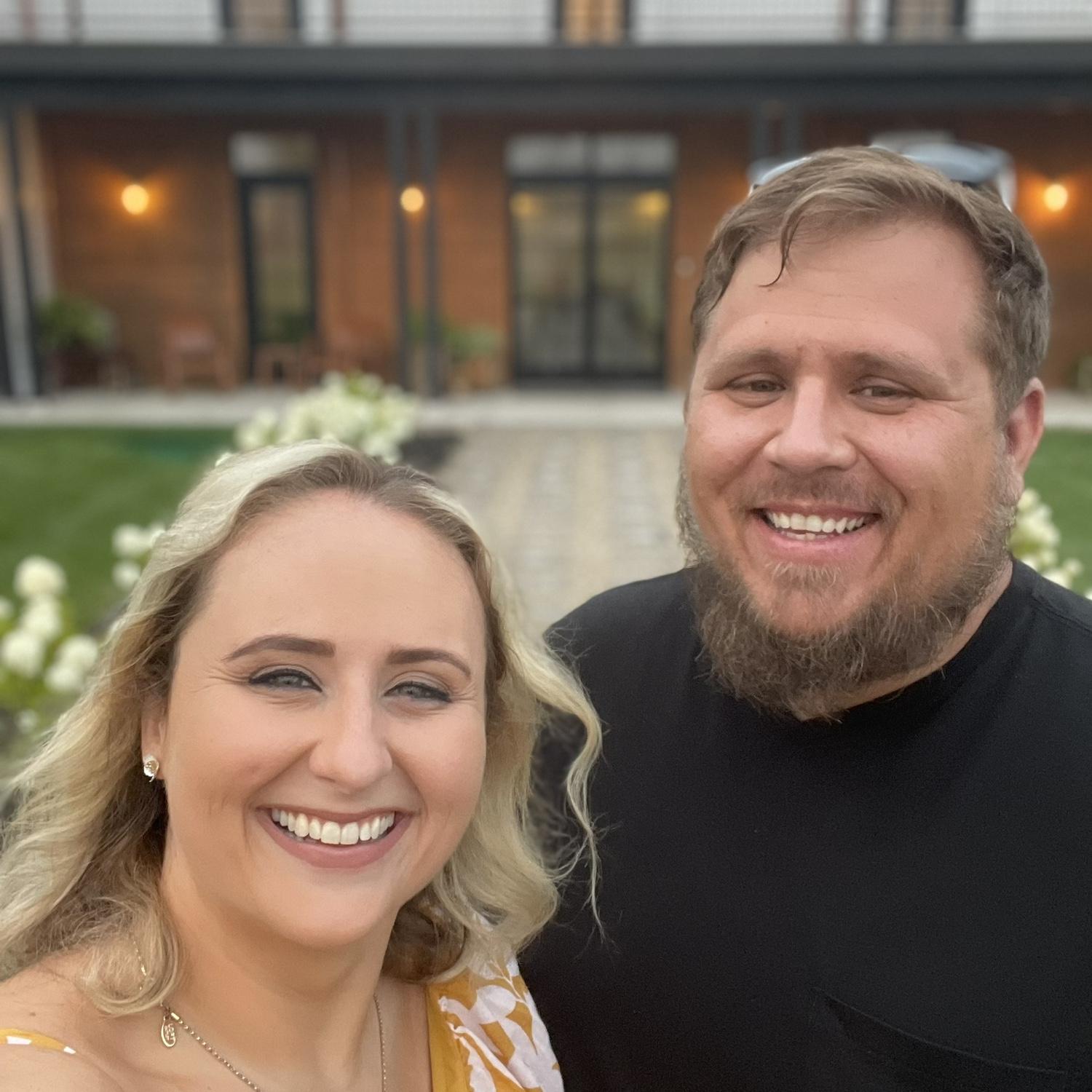 Date night at Little Lights on the Lane, summer 2021.