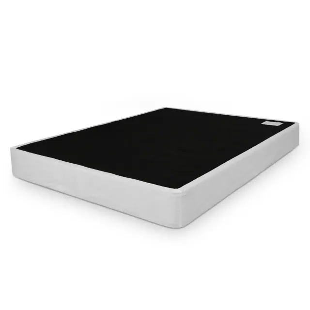 Home Design Queen Canton Box Spring Black/White