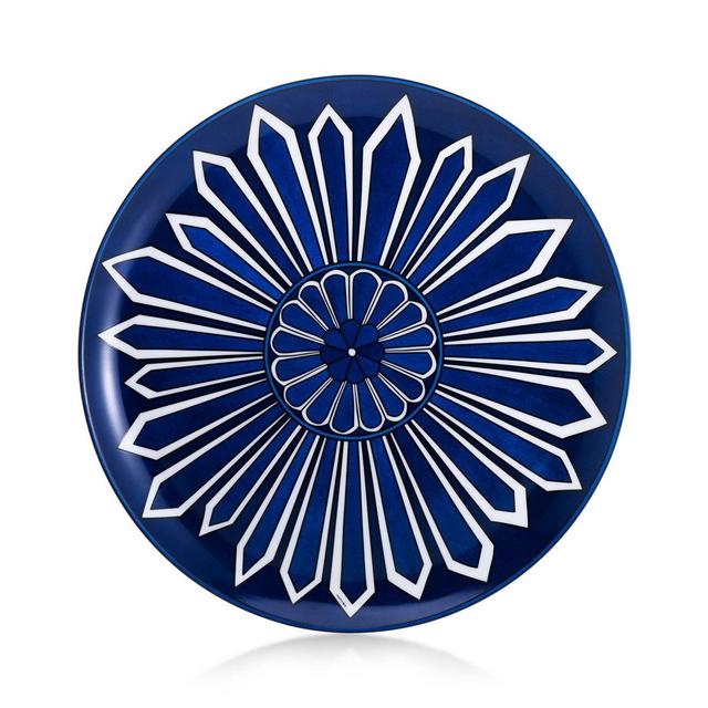 Hermès Bleus D’Ailleurs Tart/Cake Plate