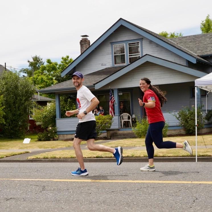 4th of July run in Independence