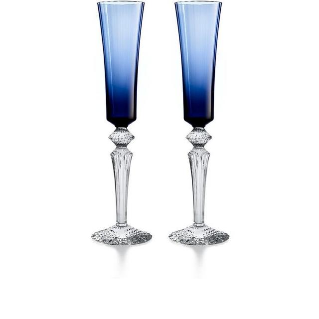 Set of 2 Baccarat Mille Nuits Flutissimo - Midnight