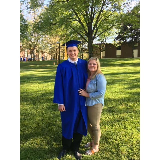Dan's Graduation day from BC3- where he told Carlee "Well, one of us had to do it"