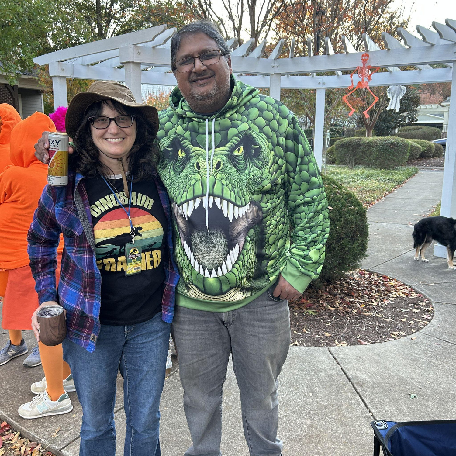 Halloween with Michelle's nephew in NC (Oct. 2025)