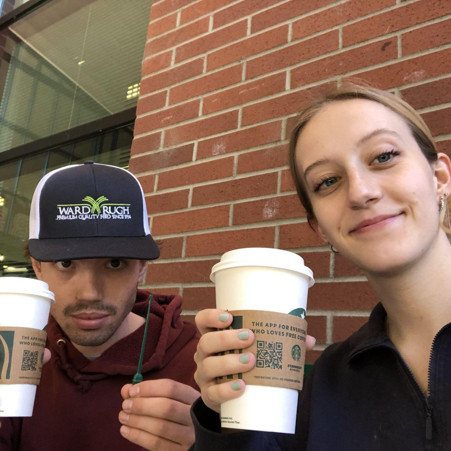 Grabbing coffee before class! (Oct 2021)