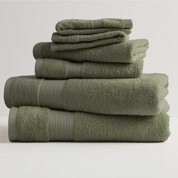 Sonoma Goods For Life® 6-Piece Ultimate Hygro Towel Set - Olive