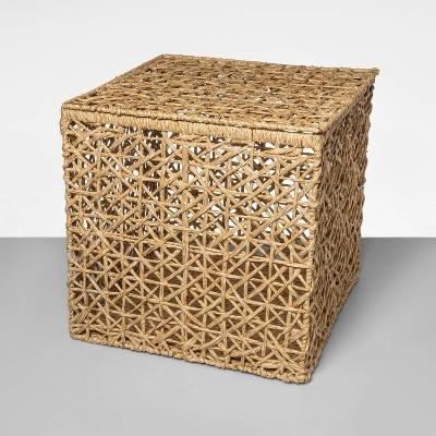 Karina Open Weave Lidded Cube - Opalhouse™