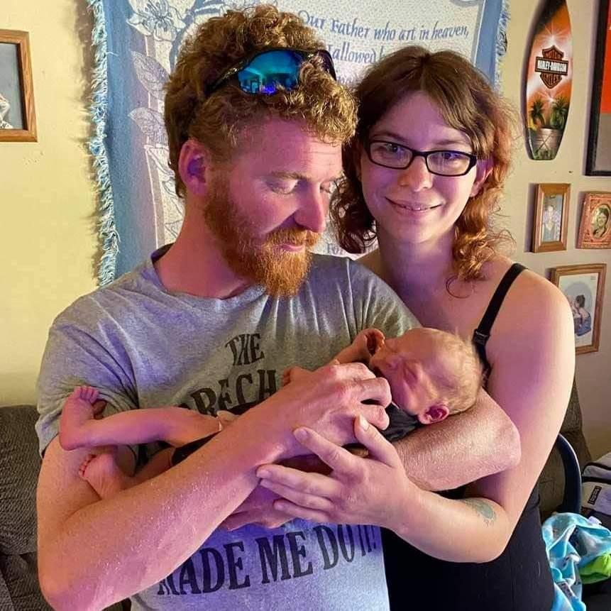 Tommy was just born!