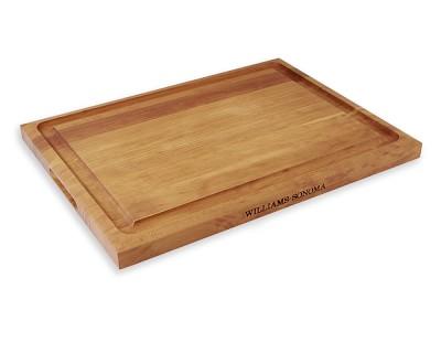 Williams Sonoma Edge-Grain Carving Board, Cherry, Medium