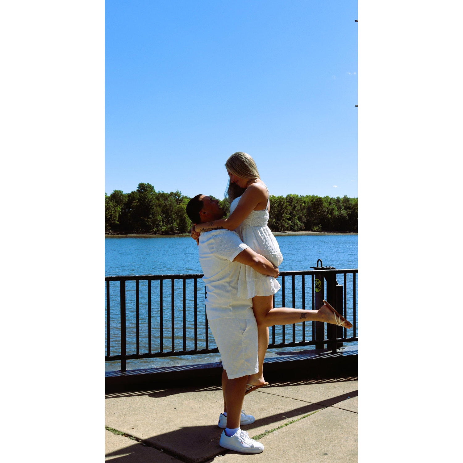 our engagement photo shoot