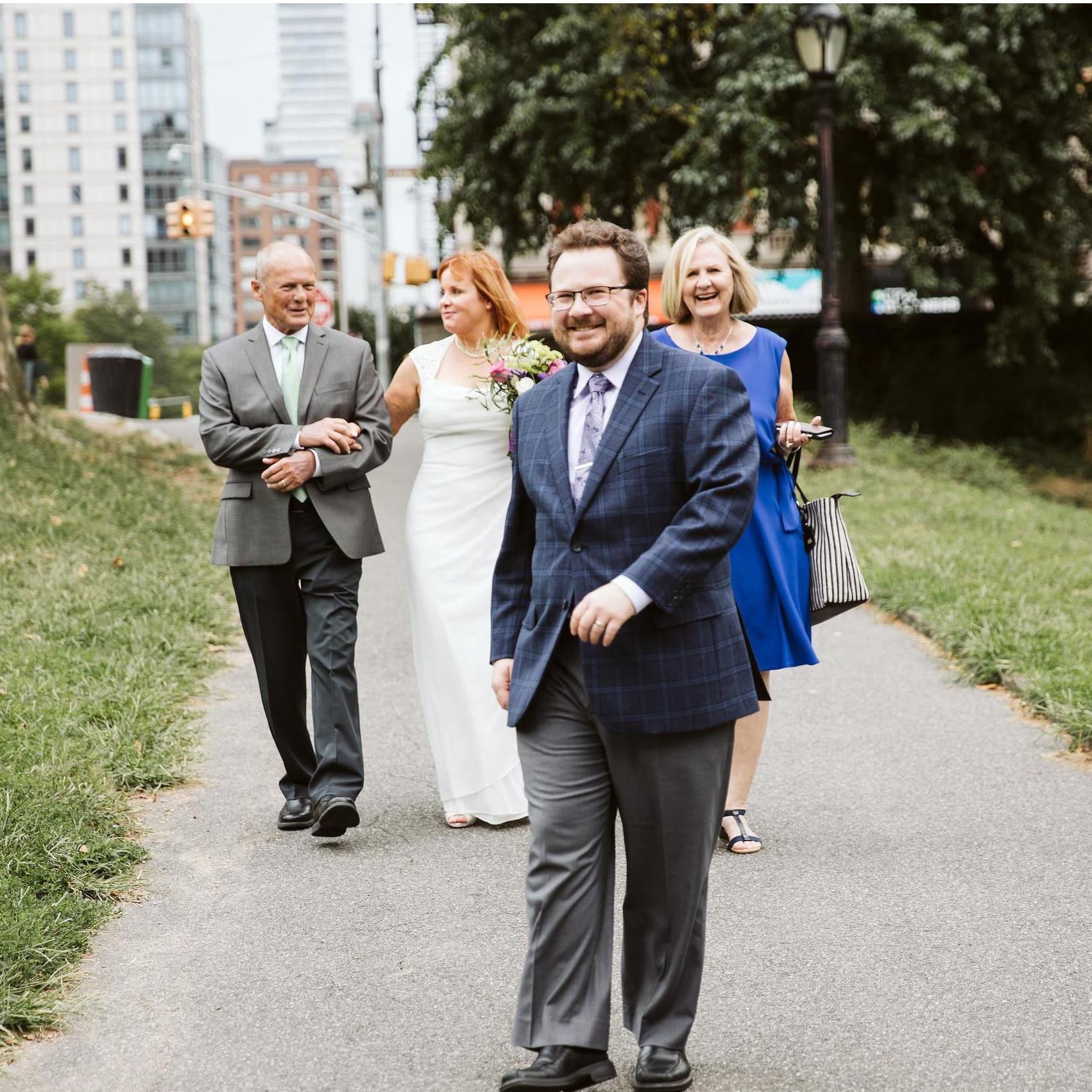 The give away
James, Terri, Debra, Paul