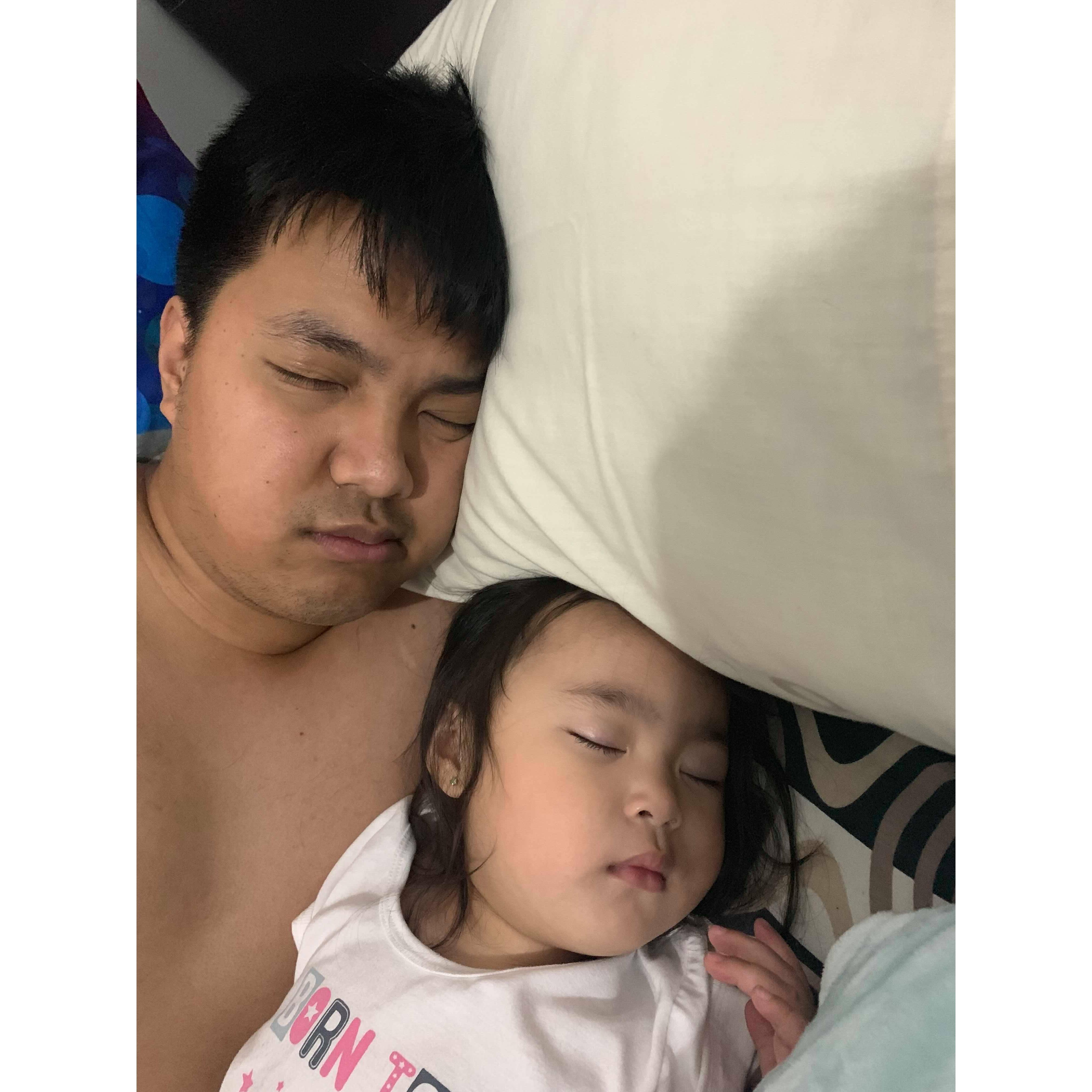 Sarap palagi ng tulog netong dalawang to. Pahabaan always e