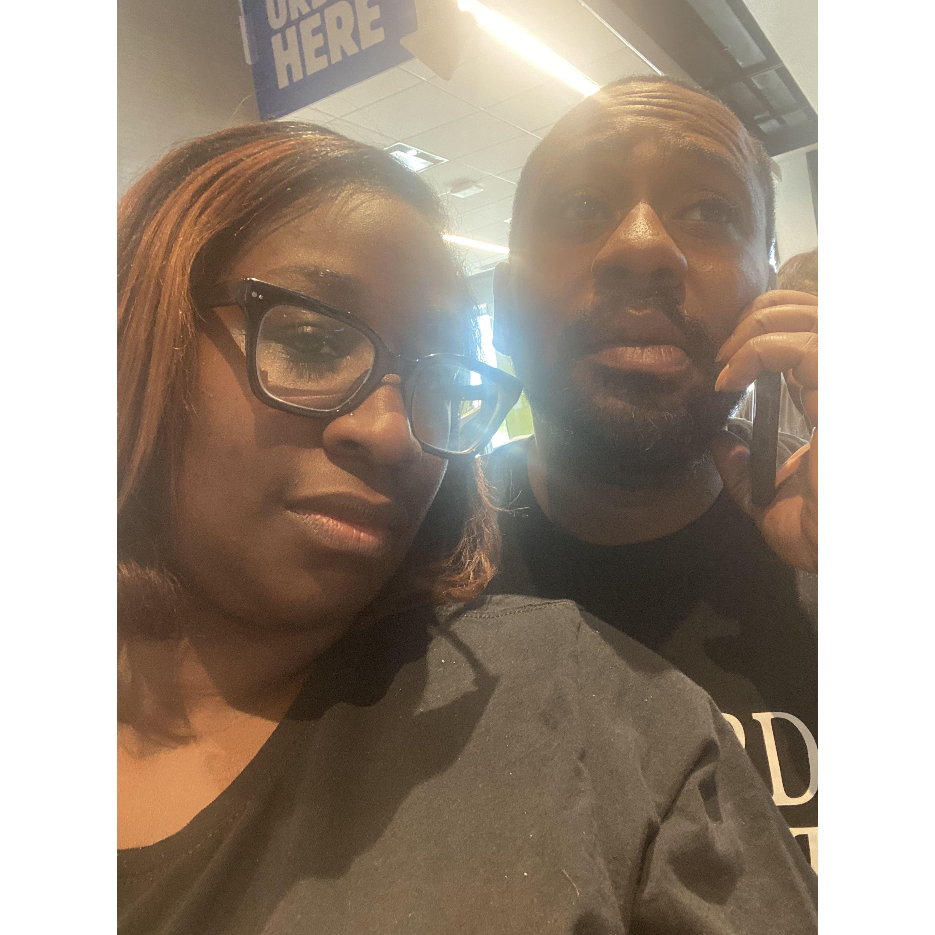 Took him up 95 to CT for the first time....